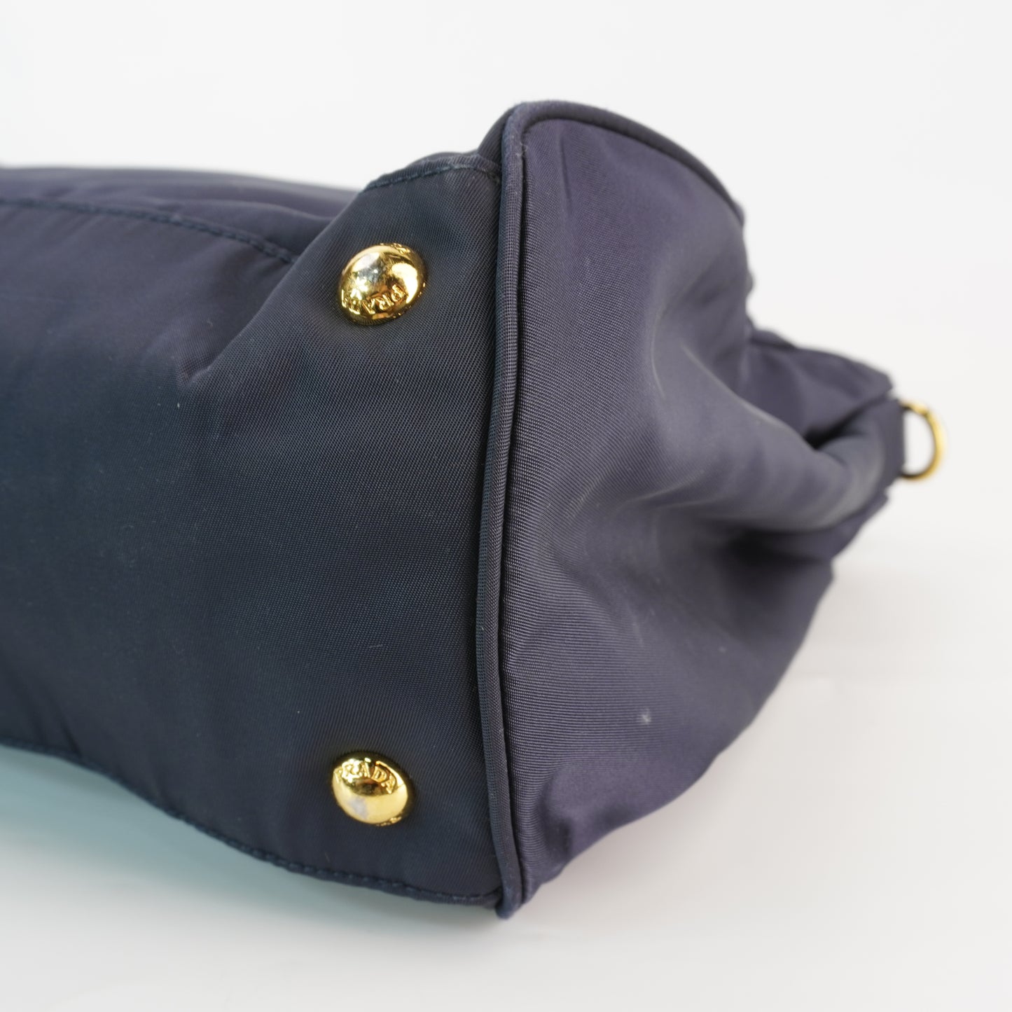 Prada Tessuto Nylon Suffiano Leather Tote