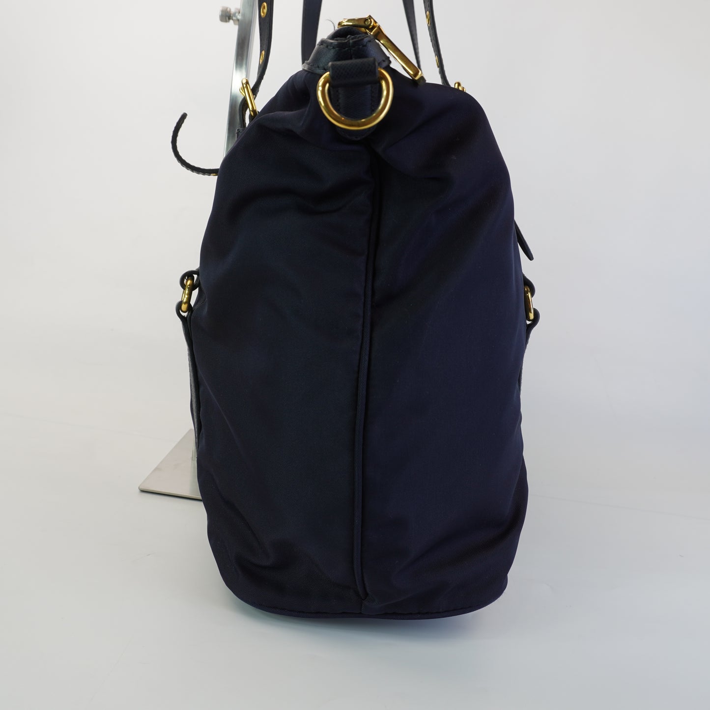 Prada Tessuto Nylon Suffiano Trims Black