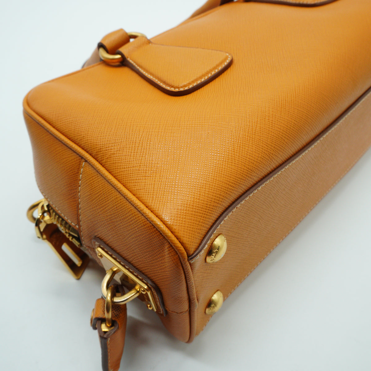 Prada	Saffiano Leather Convertile Baulleto Bag Medium GHW
