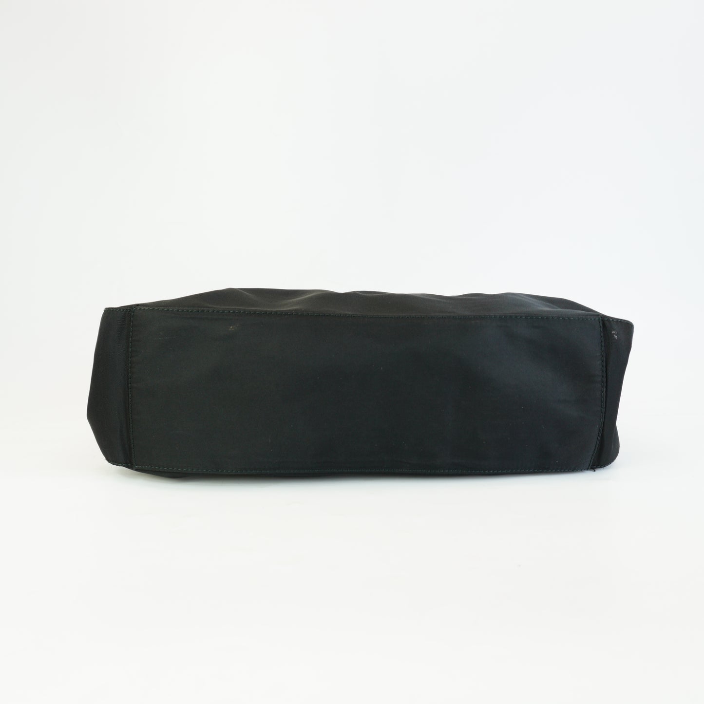 Prada Tessuto Nylon Hobo Bag Black Medium SHW