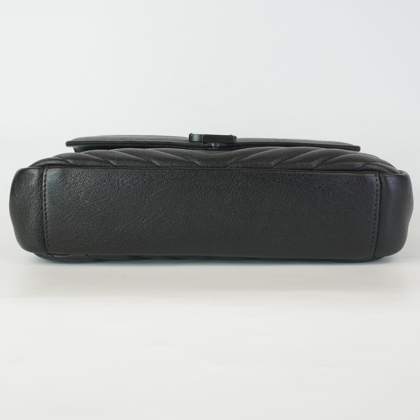 YSL	College Bag Black Small BHW
