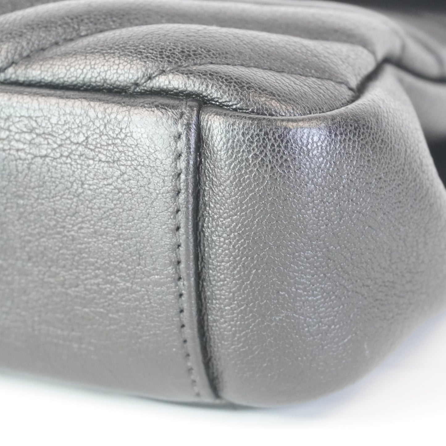 YSL	College Bag Black Small BHW