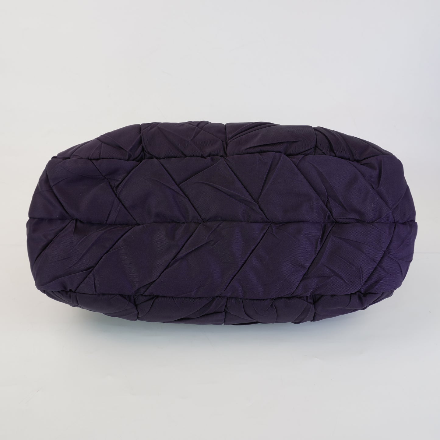 Prada Nylon Canvass Purple Shoulder Bag