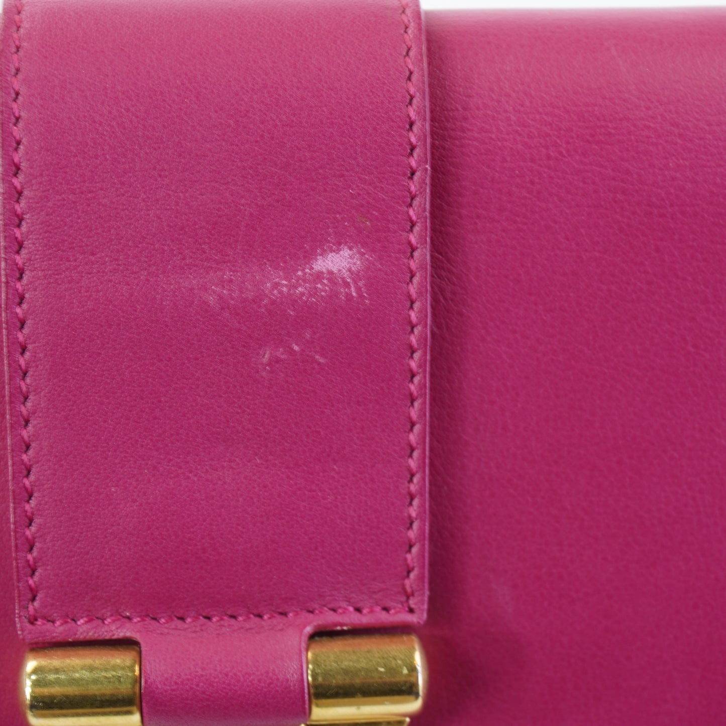 YSL Ligne Y Clutch Pink