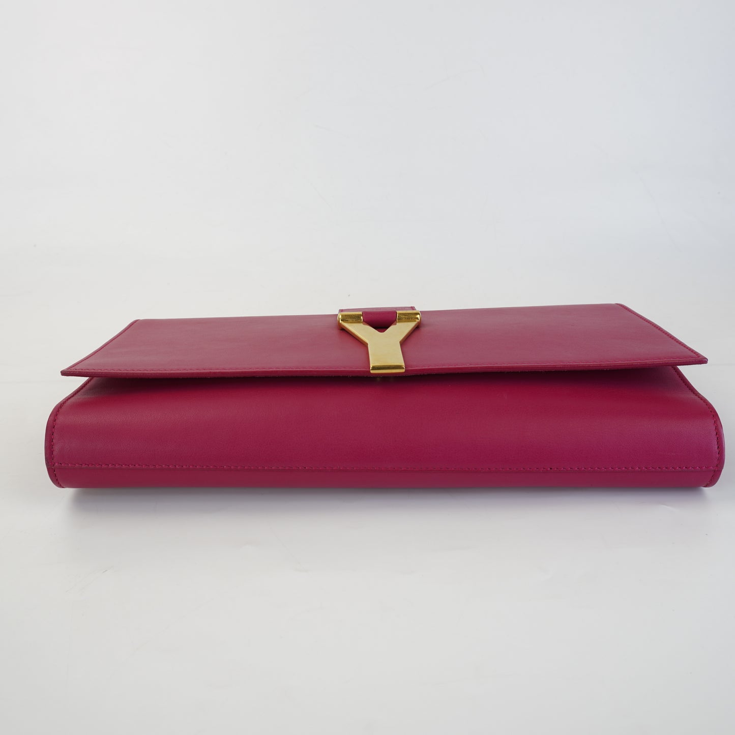 YSL Ligne Y Clutch Pink