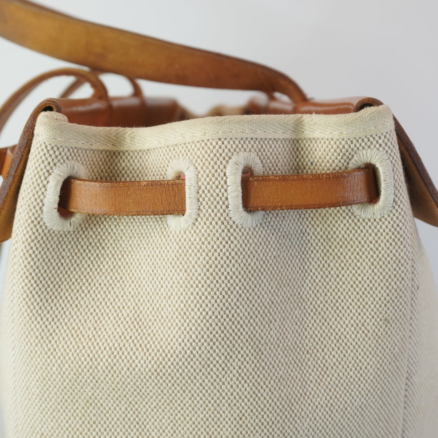 Hermes	Herbag Beige &Brown Large SHW