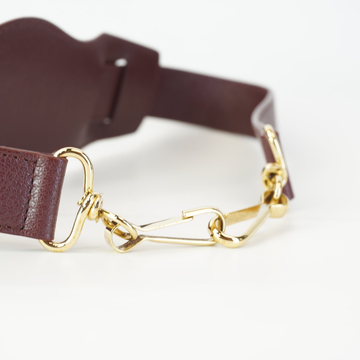 Balenciaga	Metallic Edge City Burgundy