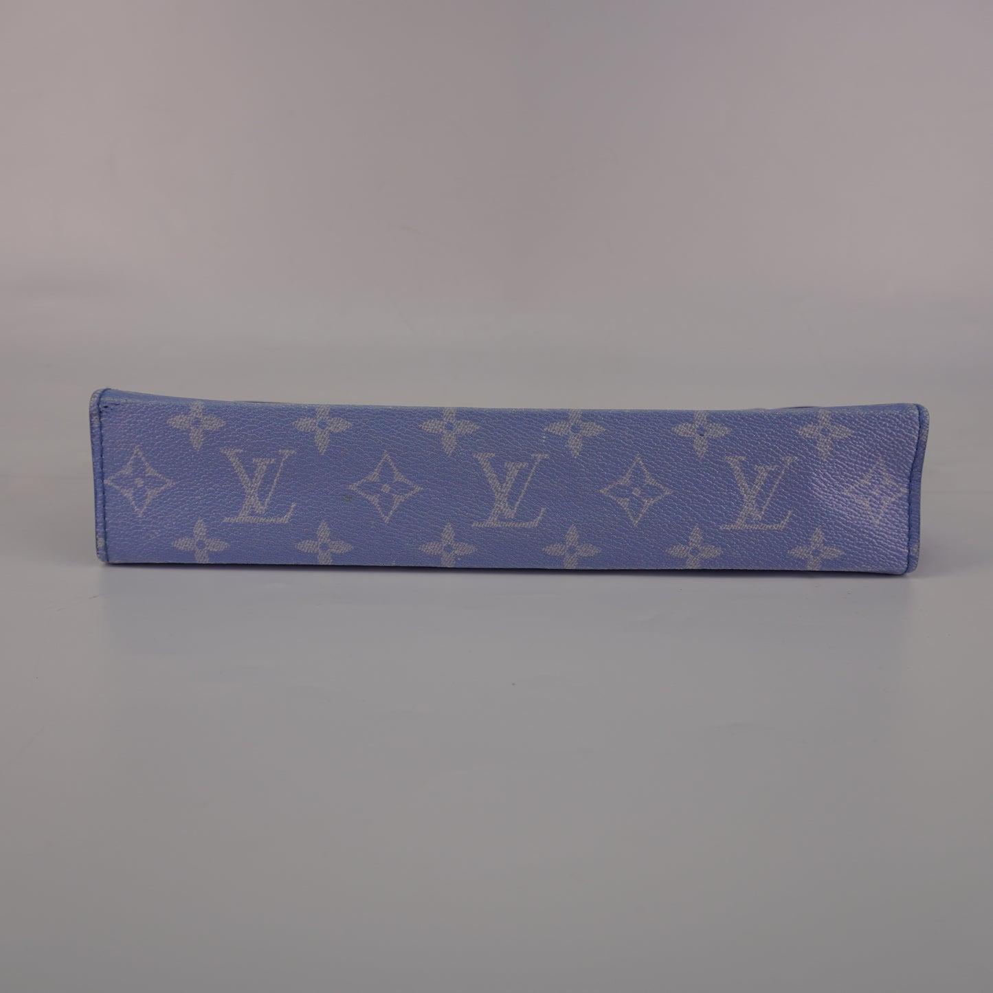 Louis Vuitton	Monogram Clouds Pochette Voyage MM Blue
