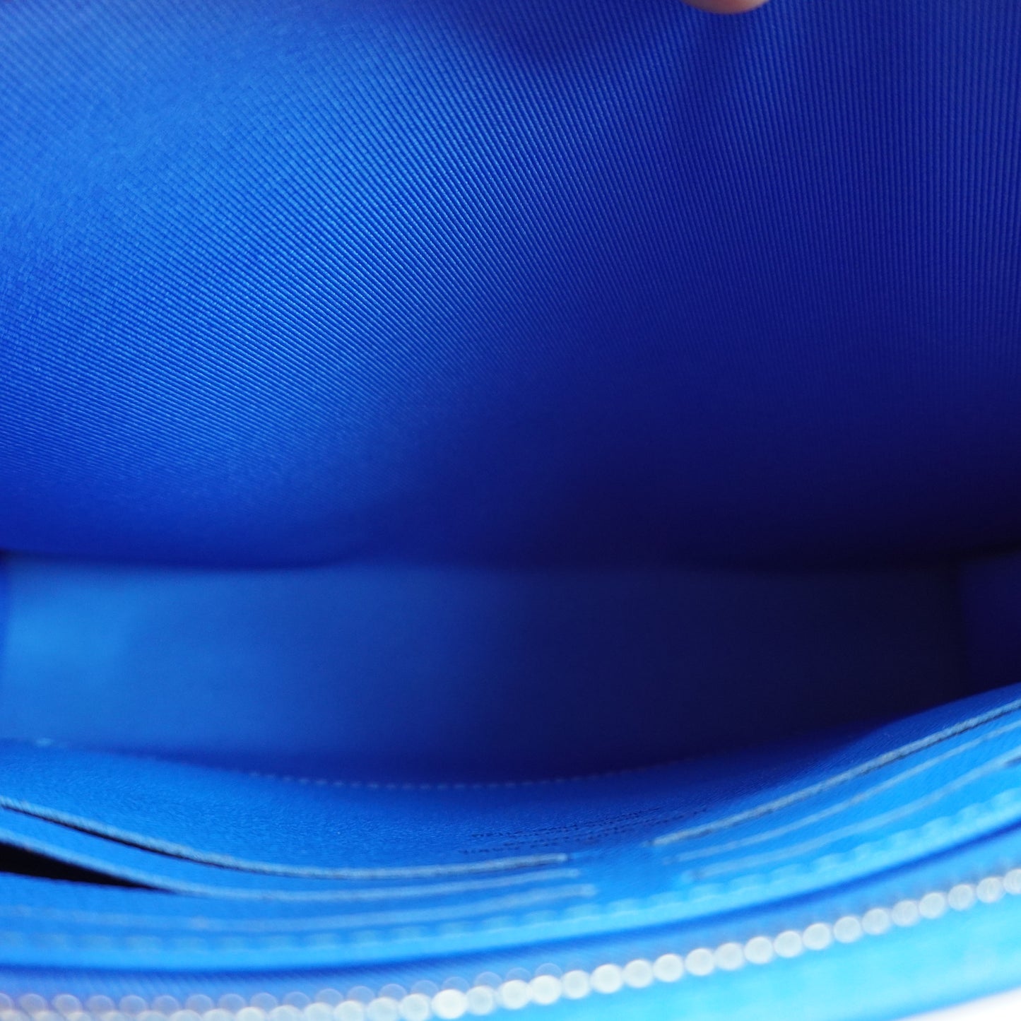 Louis Vuitton	Monogram Clouds Pochette Voyage MM Blue