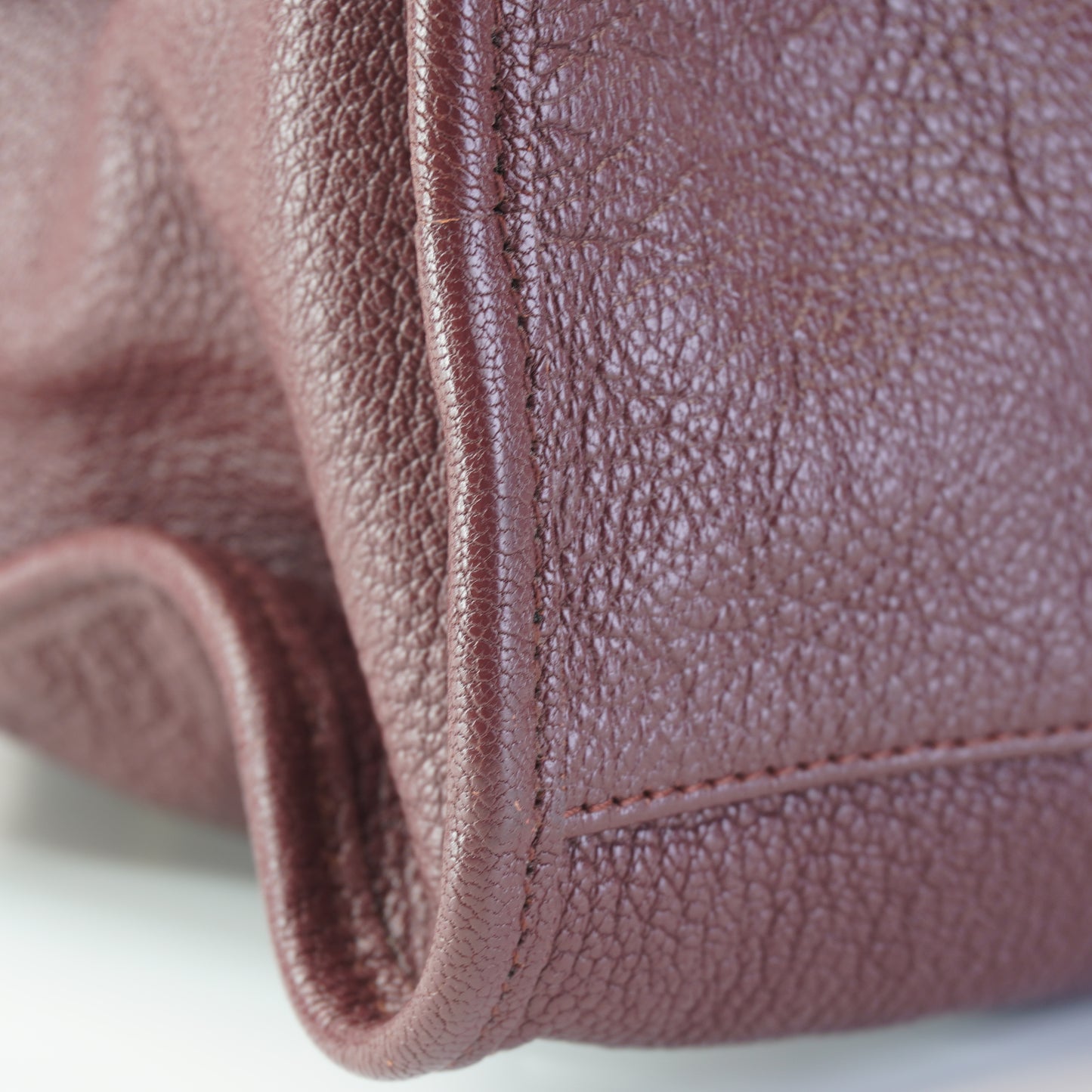 Balenciaga	Metallic Edge City Burgundy