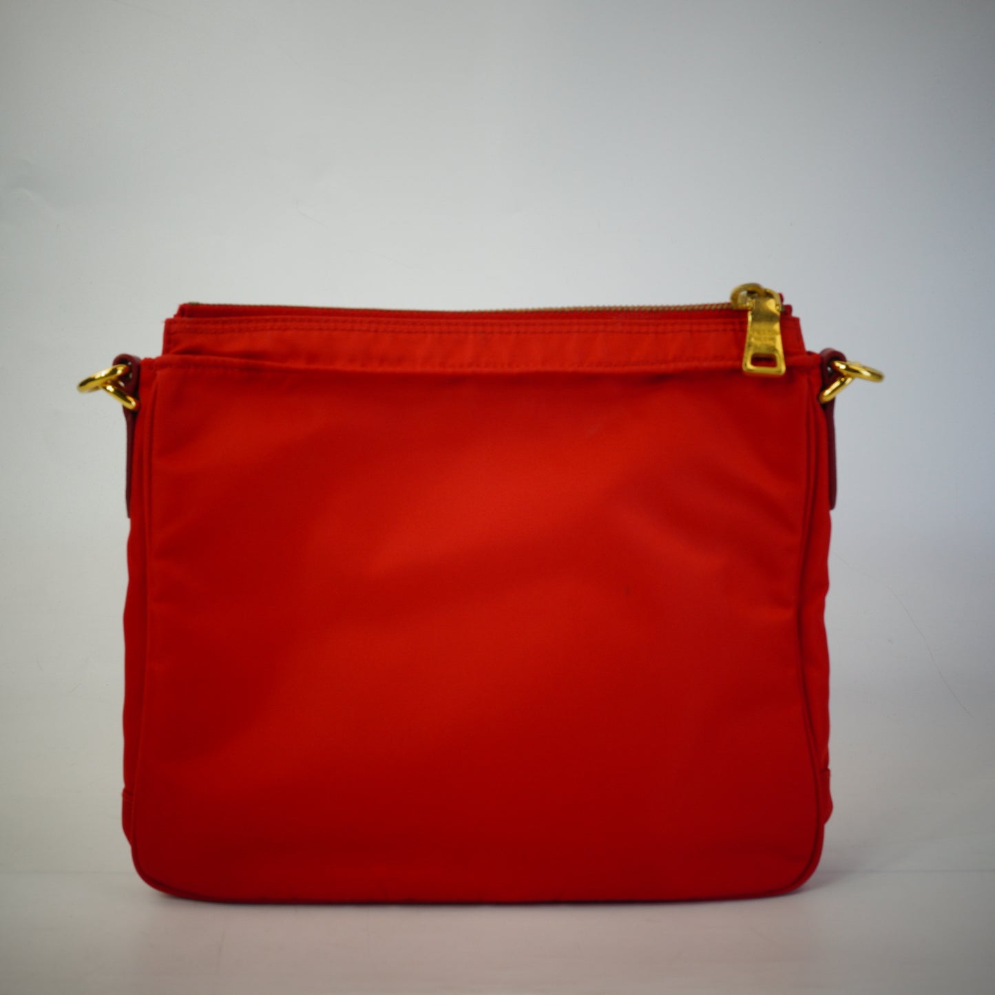 Prada Tessuto Nylon Crossbody Messenger Bag  GHW Small