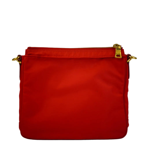 Prada Tessuto Nylon Crossbody Messenger Bag  GHW Small