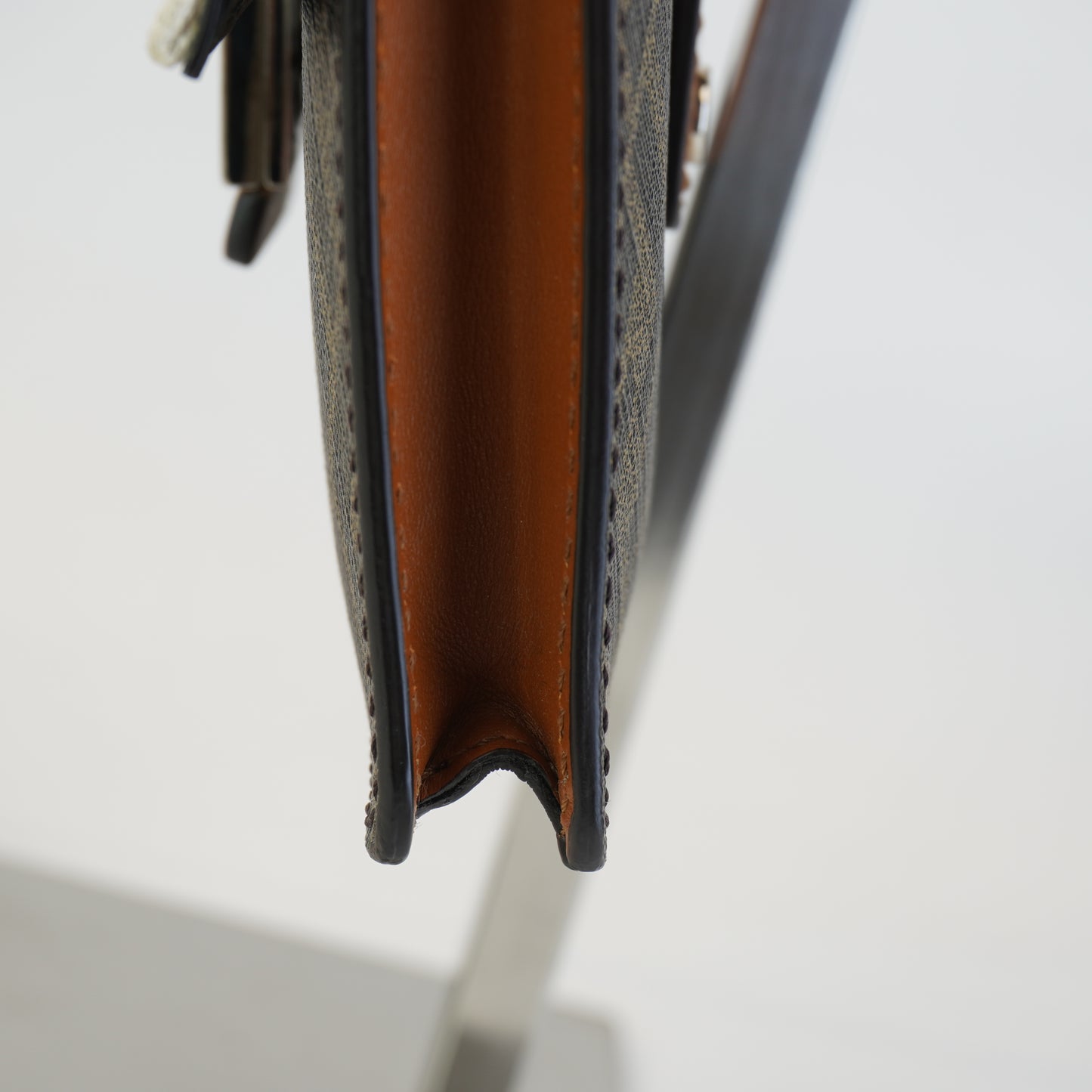 Fendi Brown Zucca Canvass and Leather Long Bifold Wallet