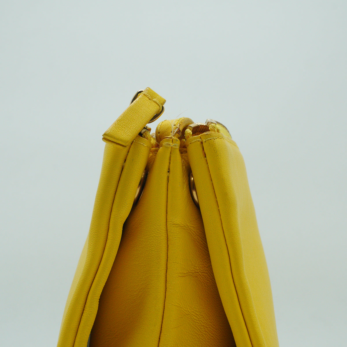 Celine	Crossbody Tri Yellow Small GHW