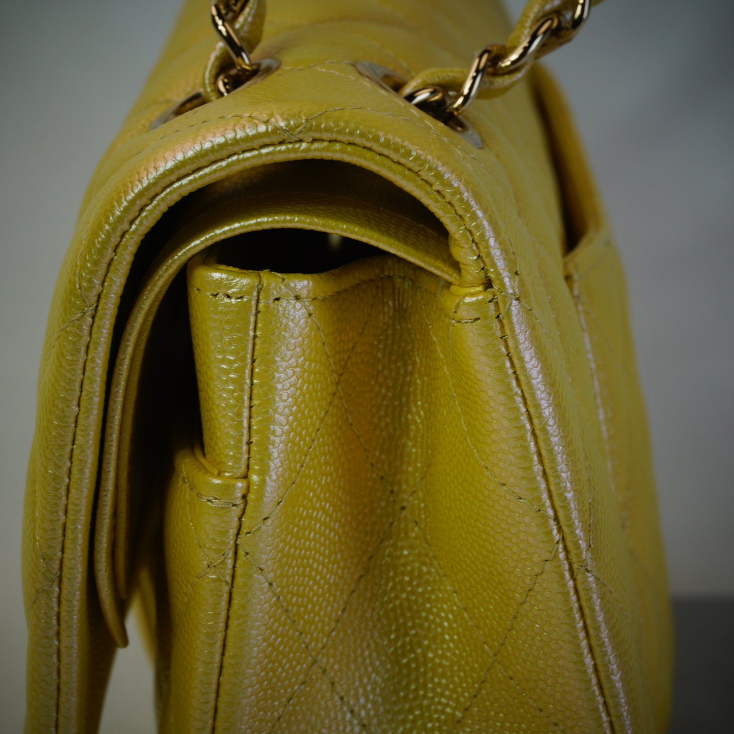 Chanel Classic Double Flap Caviar Leather GHW Medium