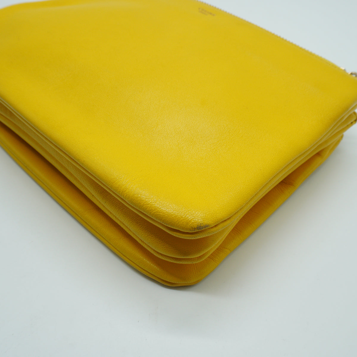 Celine	Crossbody Tri Yellow Small GHW