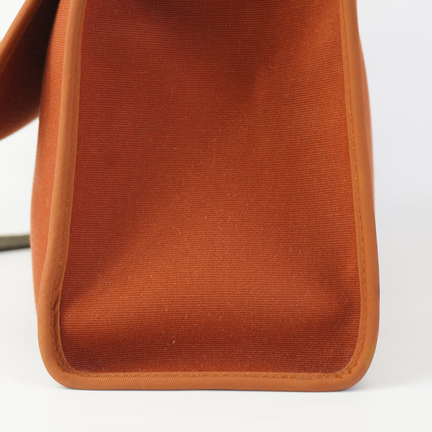 Hermes Herbag Zip 31 PM Tote Copper Orange