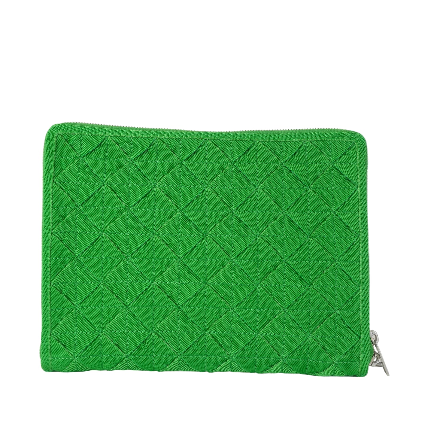 Bottega Veneta Green Document Case Small SHW
