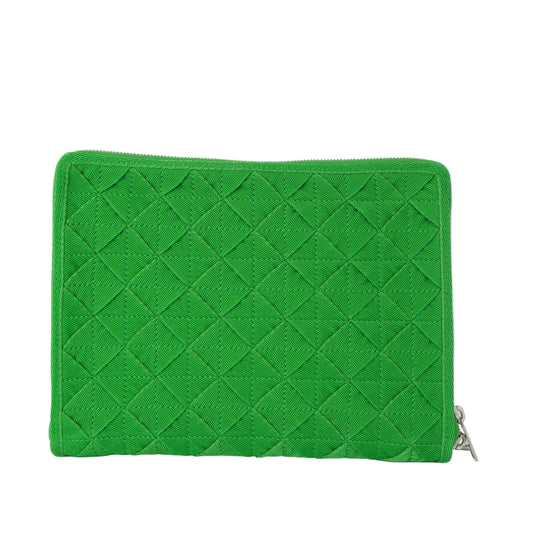 Bottega Veneta Green Document Case Small SHW