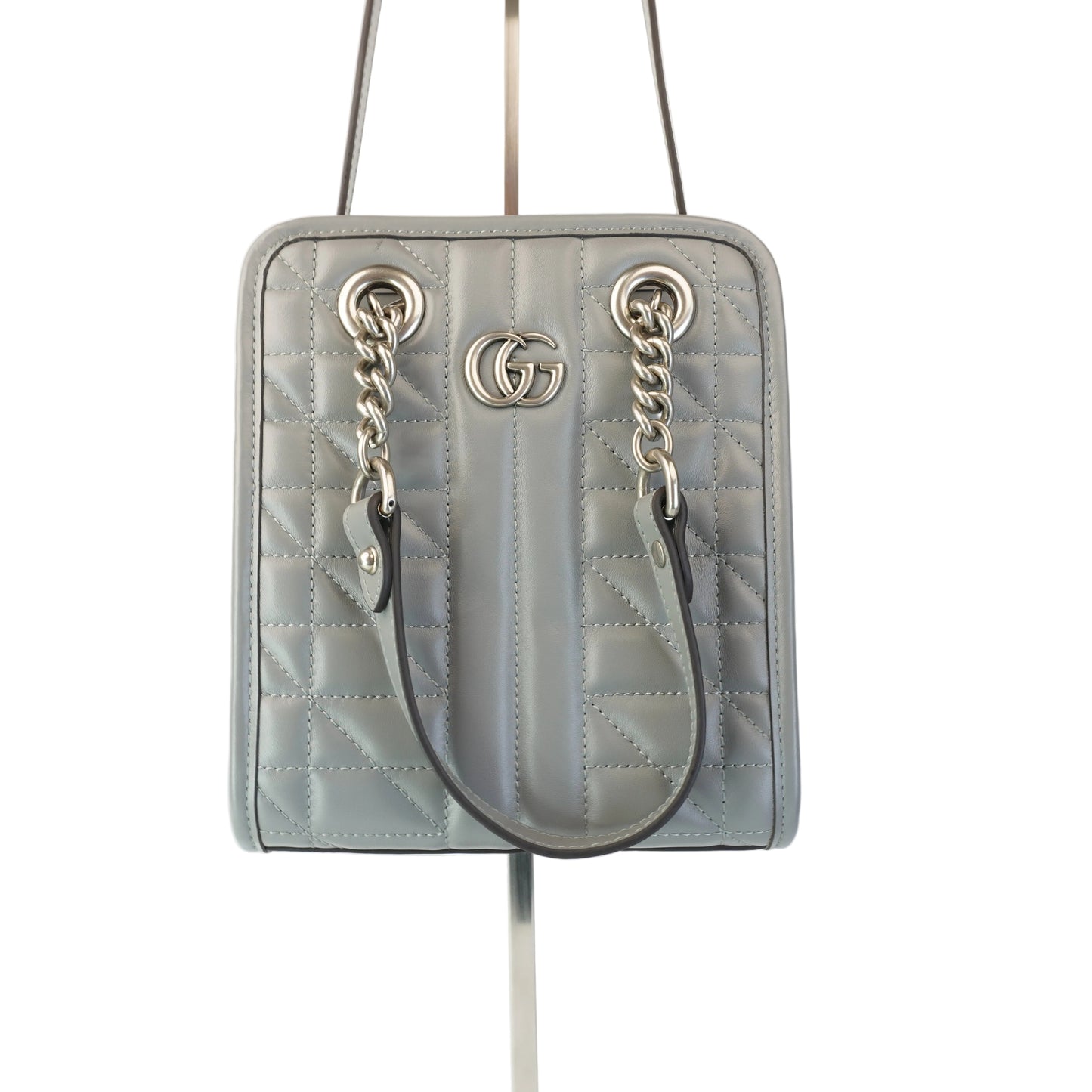 Gucci GG Marmont Mini Tote Bag Grey