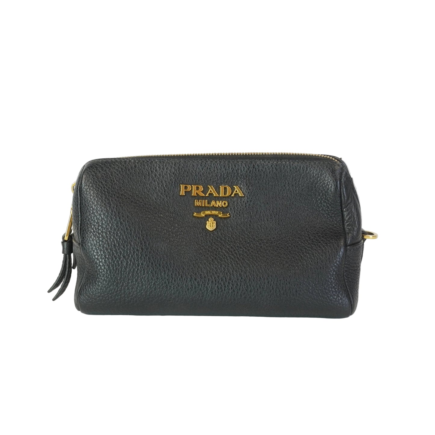 Prada Continature Vitello Daino Vaniity Costmetic Case