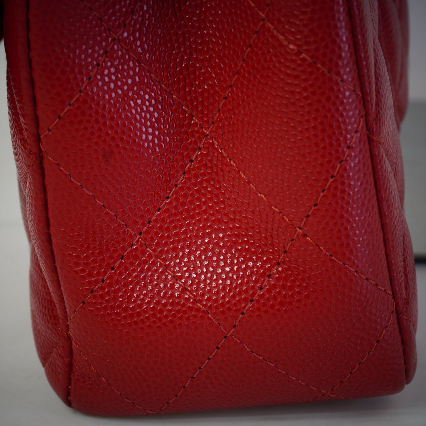 Chanel Classic Double Flap Quilted Caviar GHW Medium