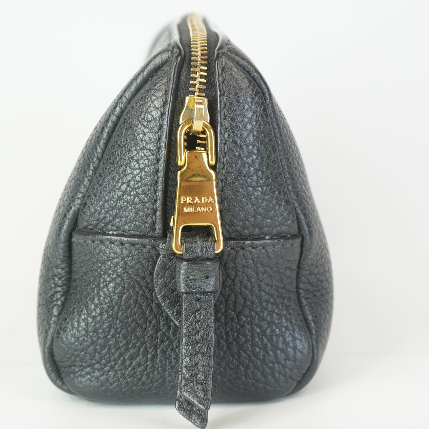 Prada Continature Vitello Daino Vaniity Costmetic Case