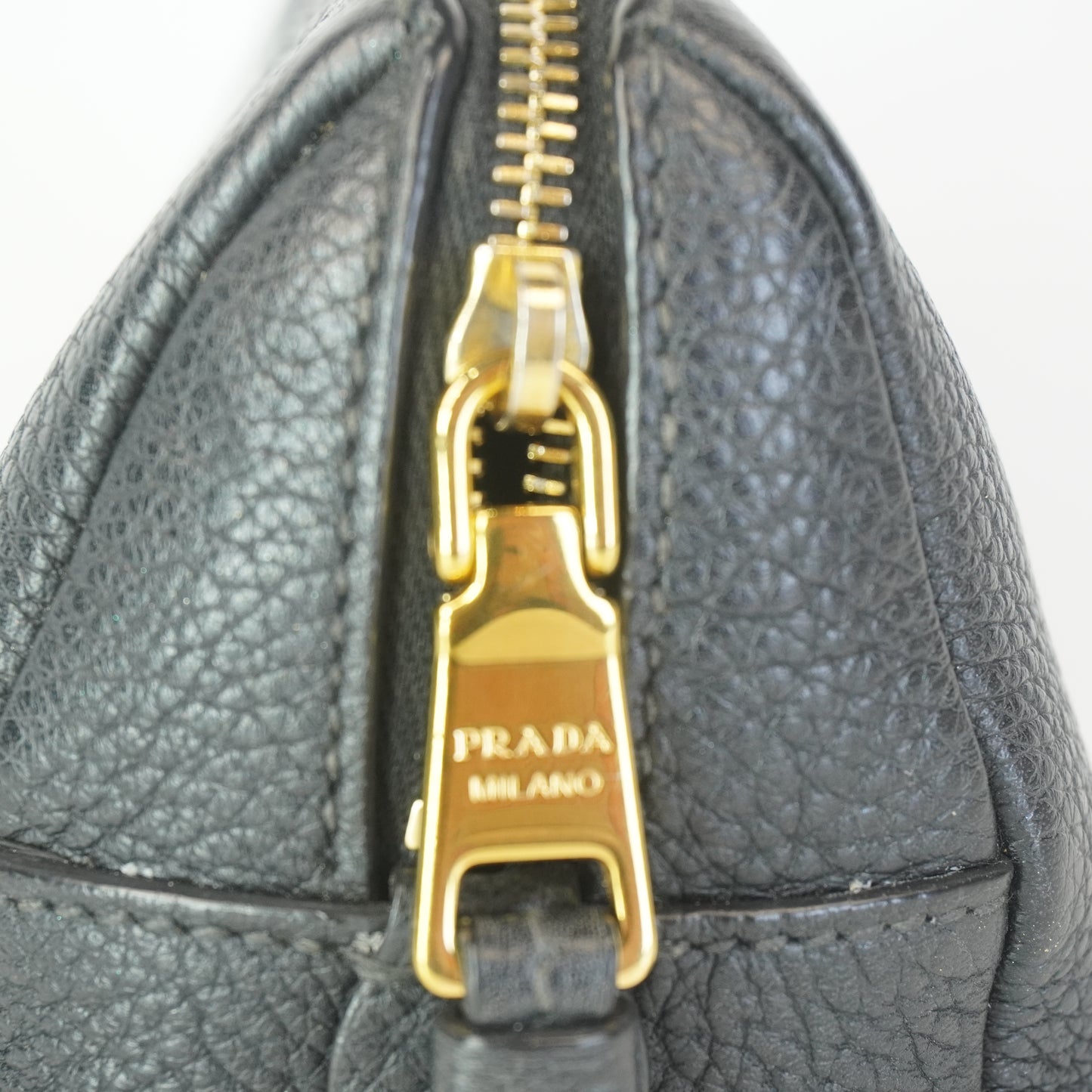 Prada Continature Vitello Daino Vaniity Costmetic Case