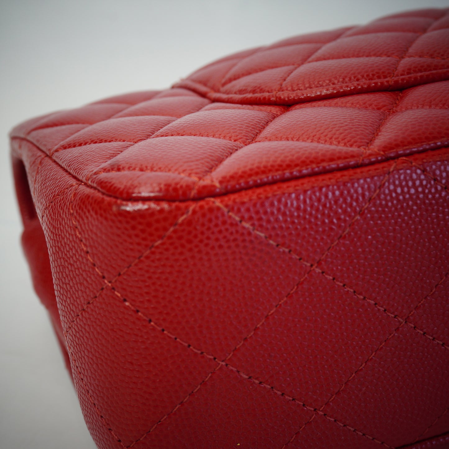 Chanel Classic Double Flap Quilted Caviar GHW Medium
