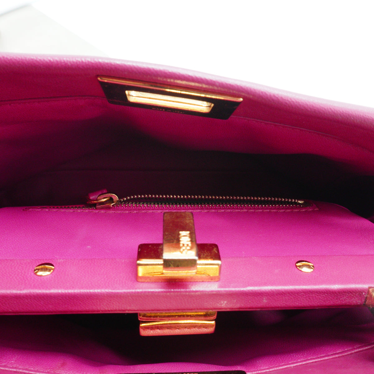 Fendi	Peekaboo Mini Rosa Fluo GHW