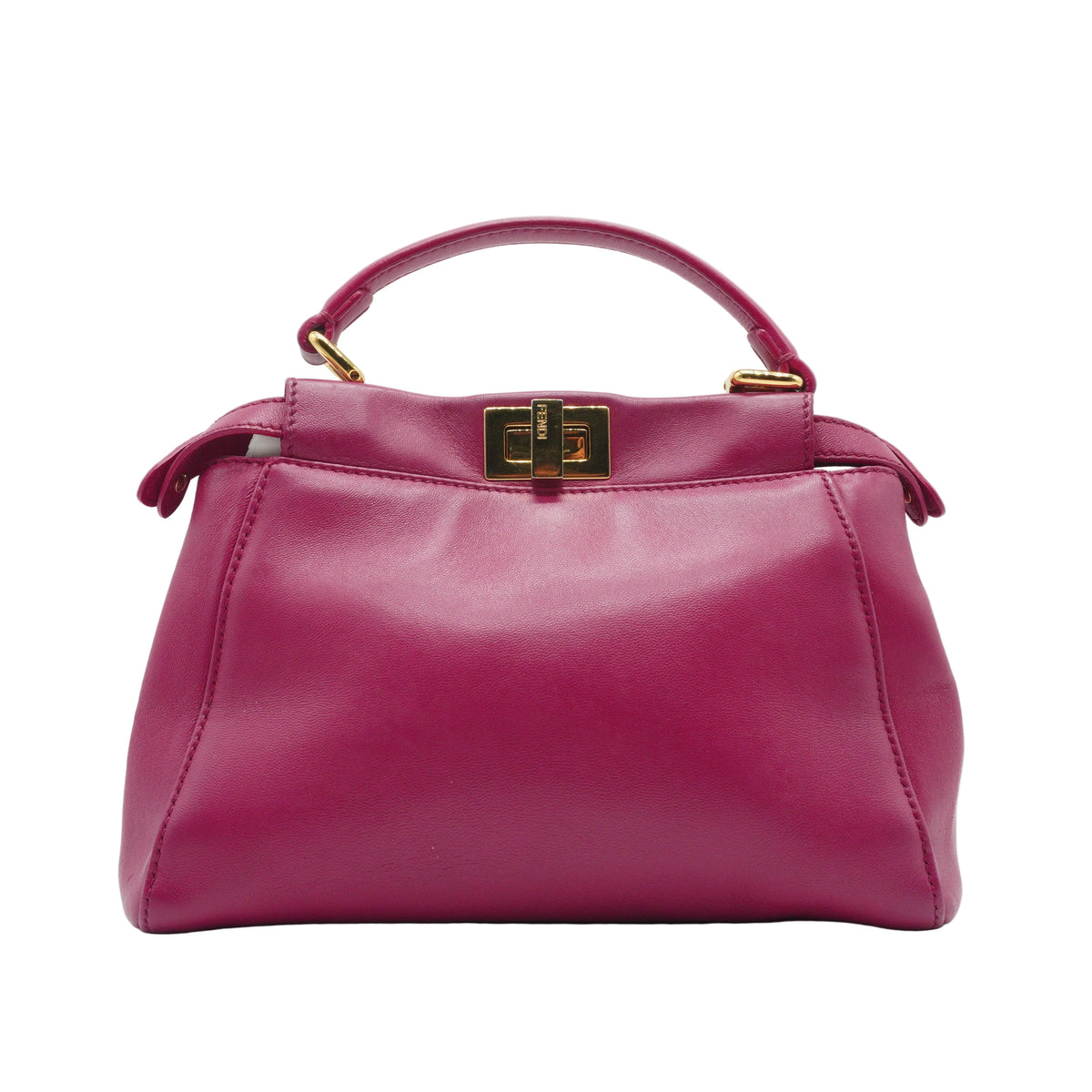 Fendi	Peekaboo Mini Rosa Fluo GHW