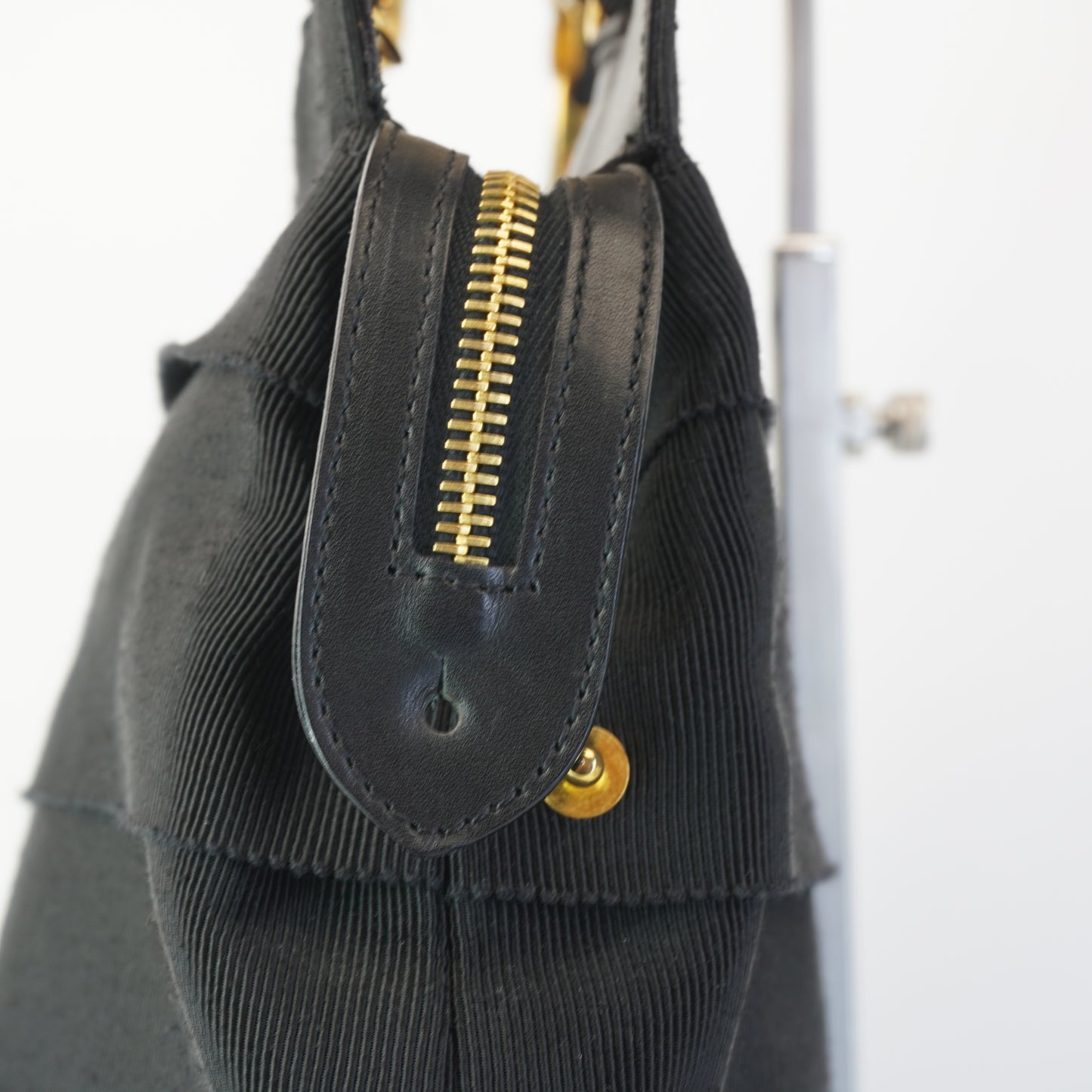 Salvatore Ferragamo Tiered Grosgrain Ribbon Shoulder Bag
