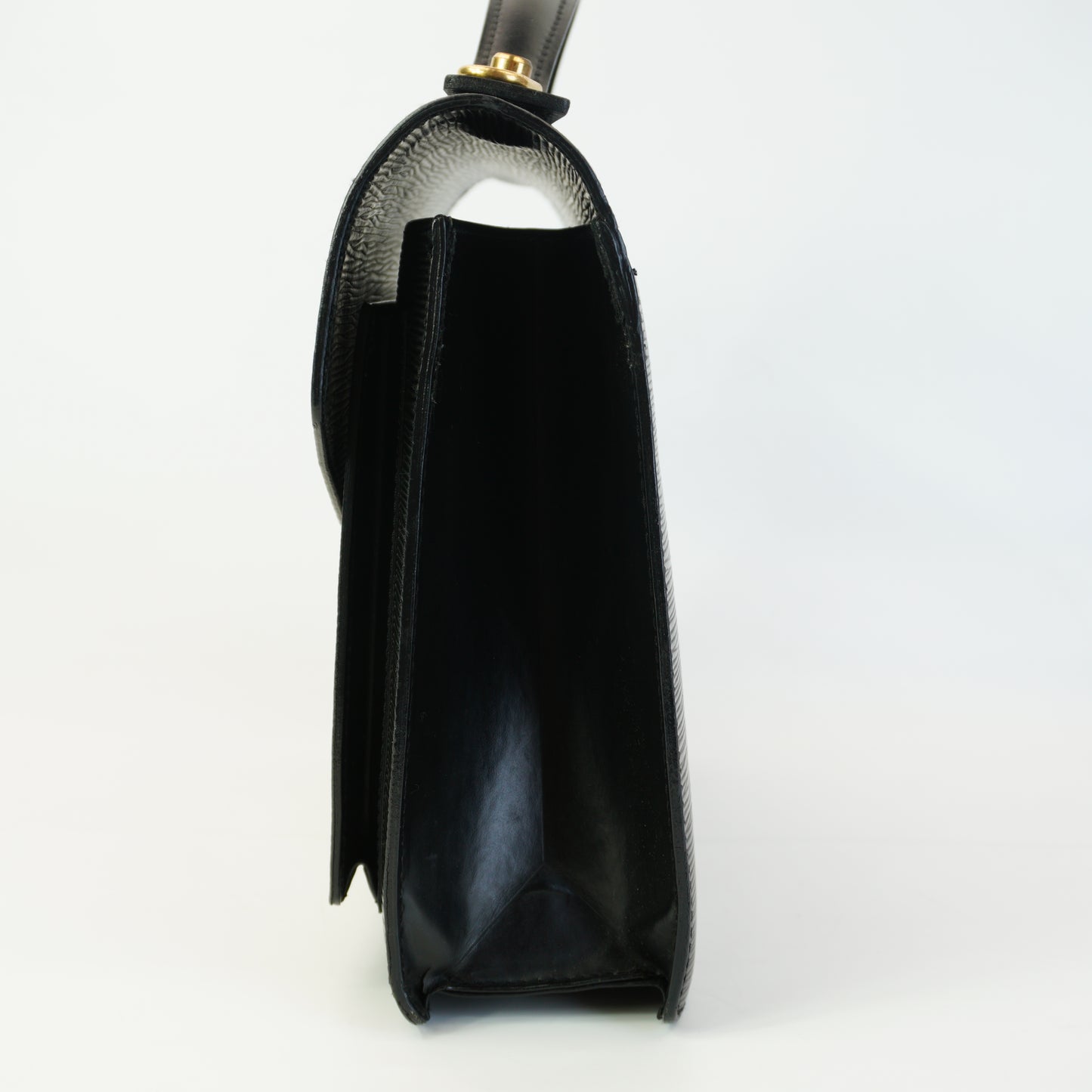 Louis Vuitton	Monceau Epi Black GHW Meduim