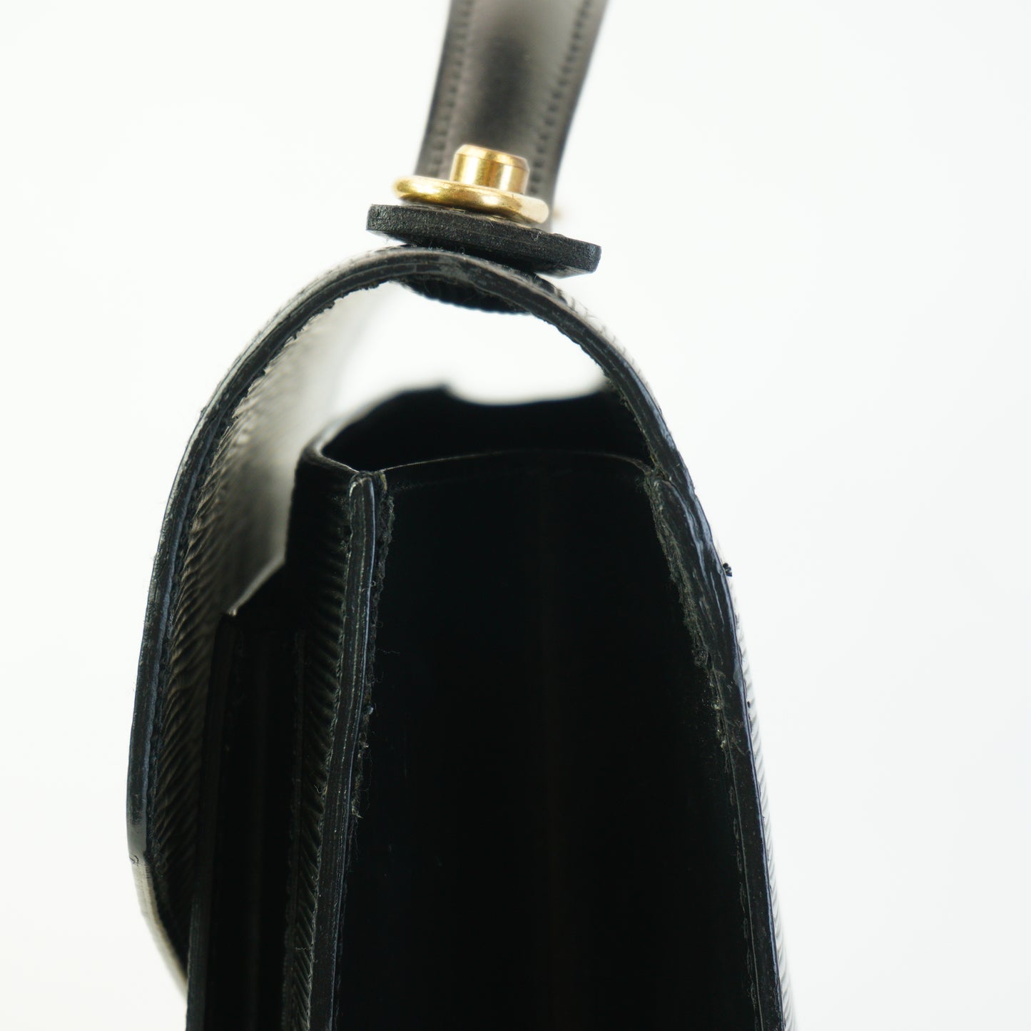 Louis Vuitton	Monceau Epi Black GHW Meduim