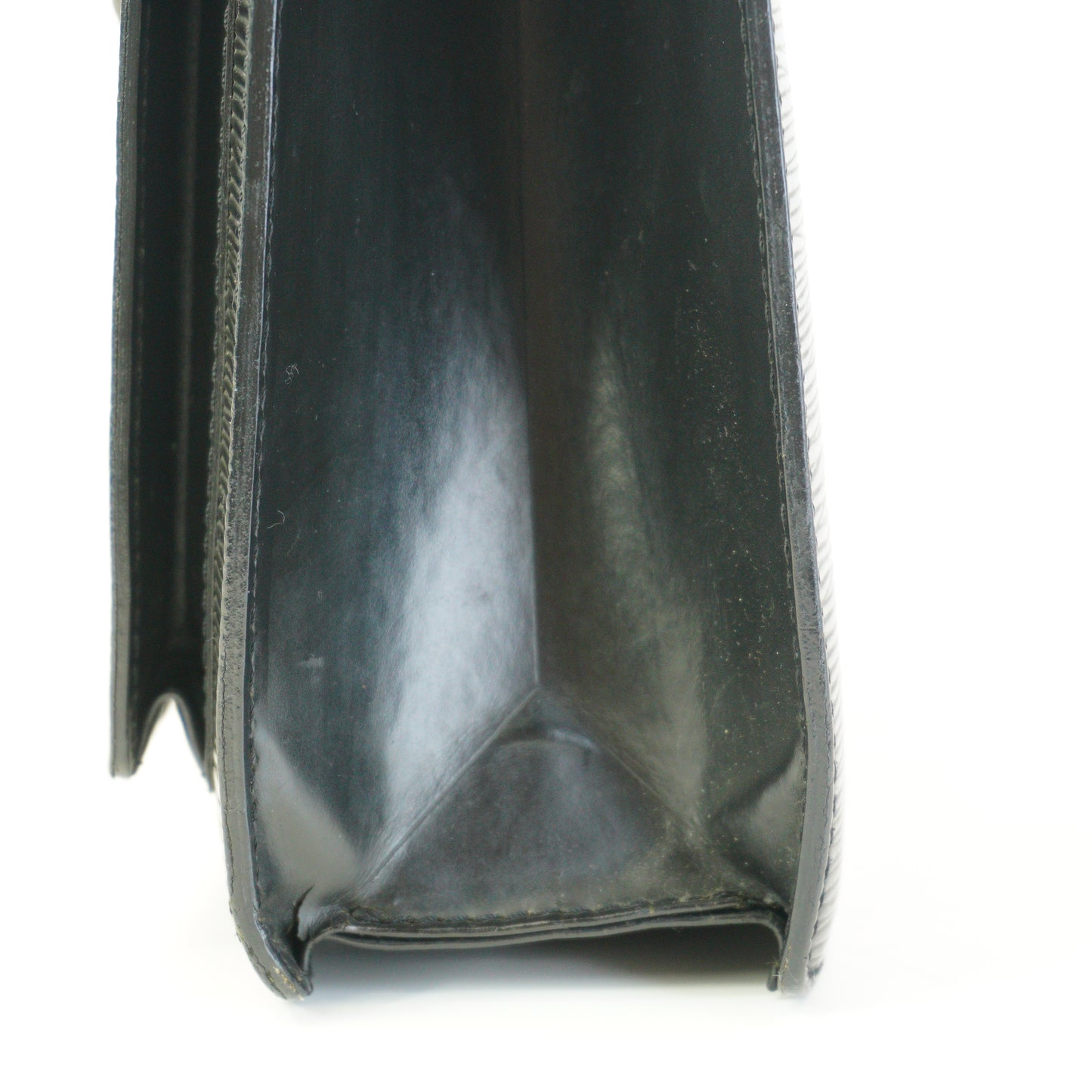 Louis Vuitton	Monceau Epi Black GHW Meduim