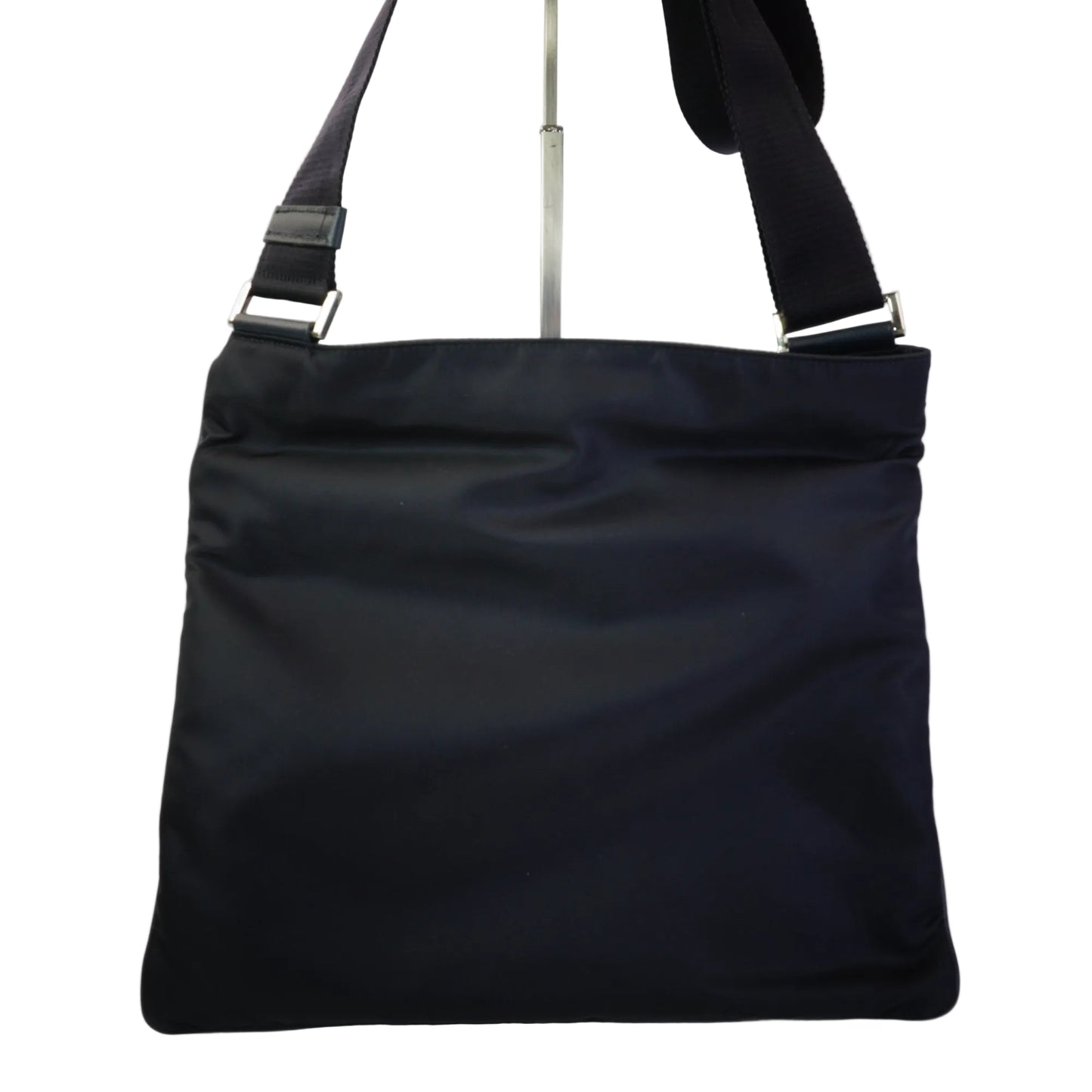 Prada Saffiano Shoulder Bag SHW Medium