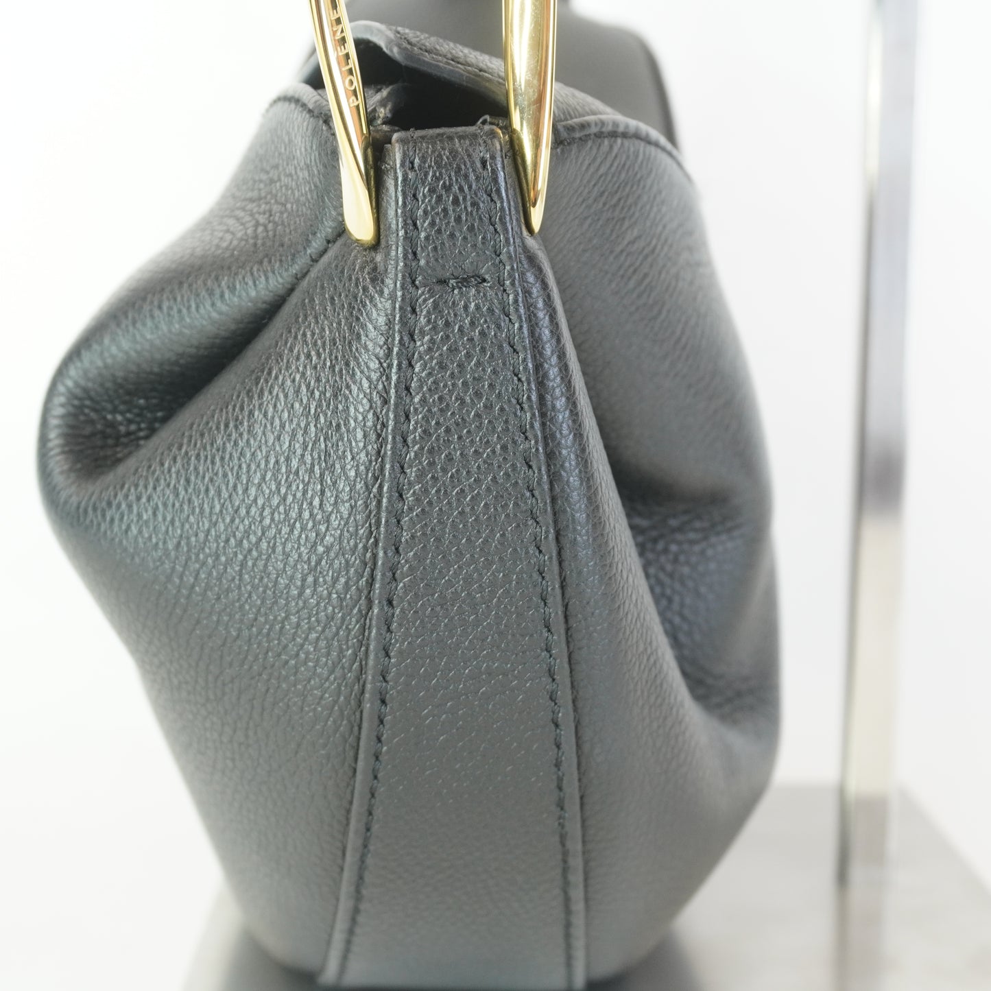 Polene Tonca Black Small GHW
