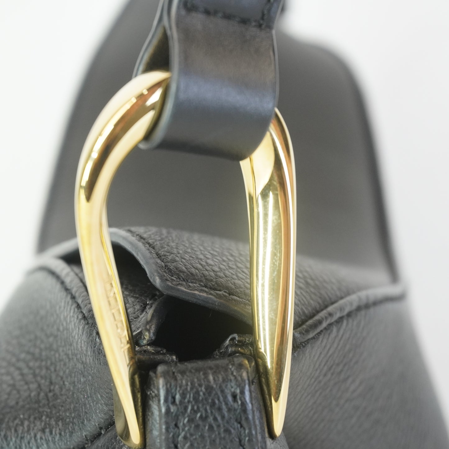 Polene Tonca Black Small GHW