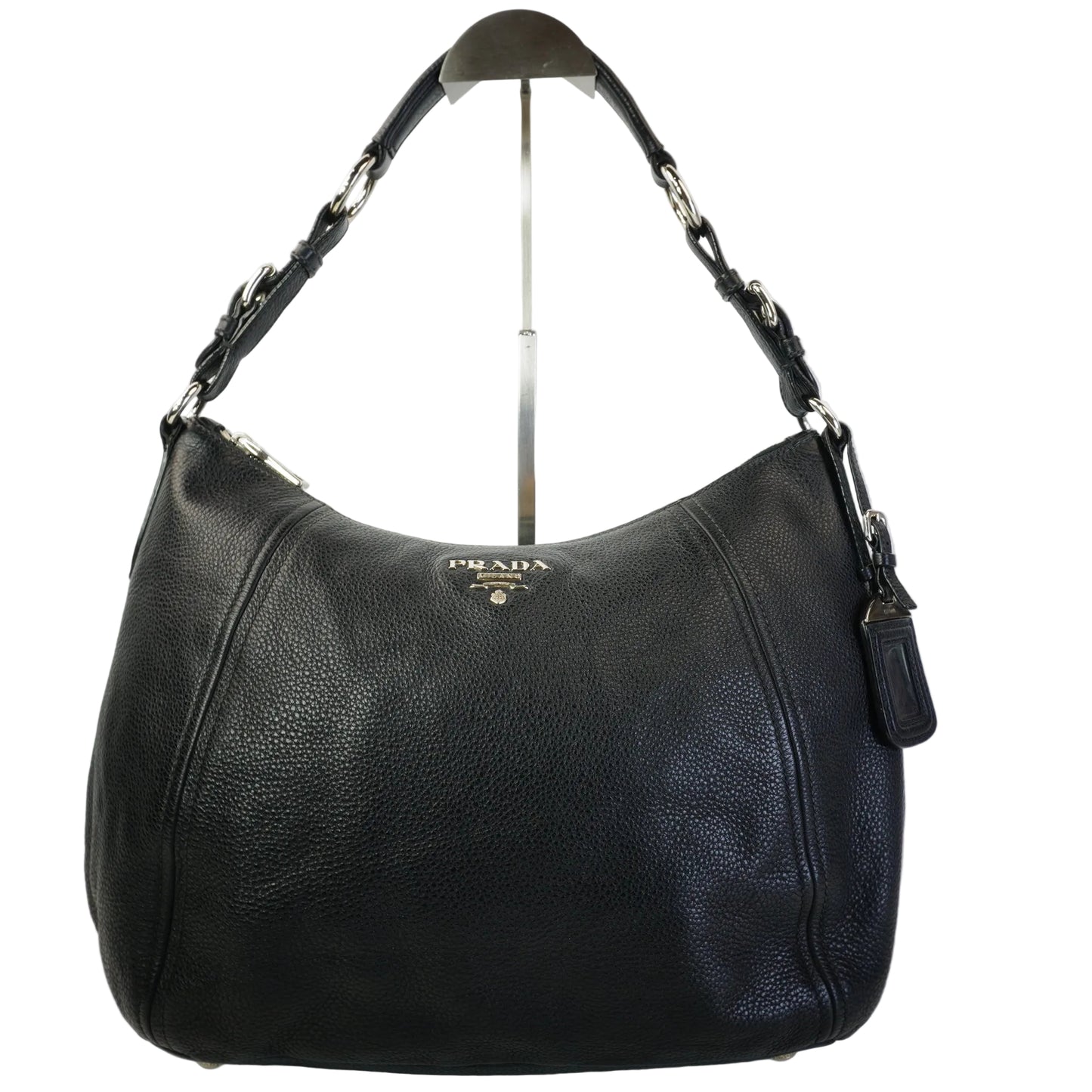 Prada Vitello Daino Shoulder Bag SHW Medium