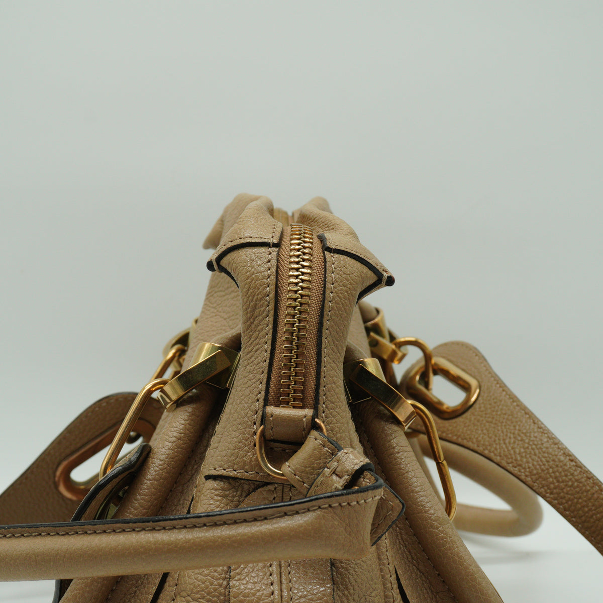 Chloe Paraly handbag Beige Medium GHW