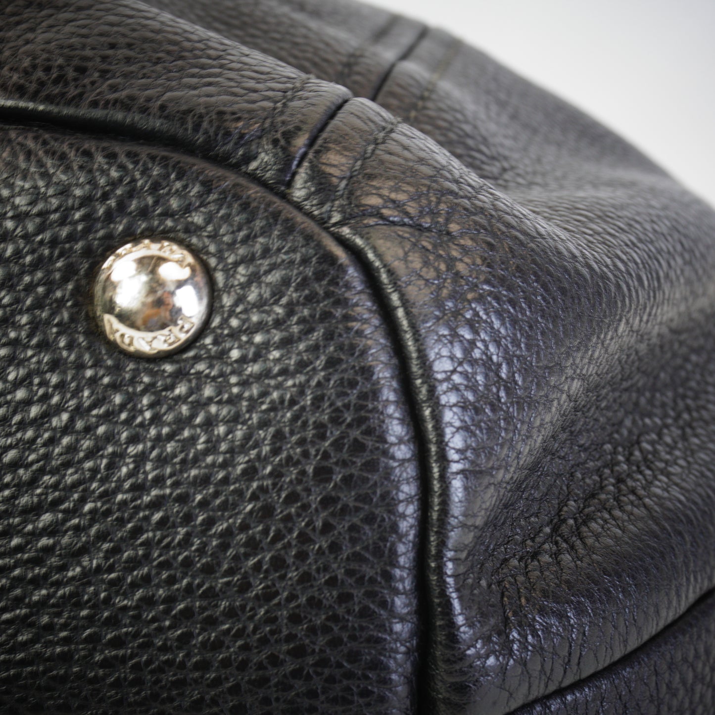 Prada Vitello Daino Shoulder Bag SHW Medium