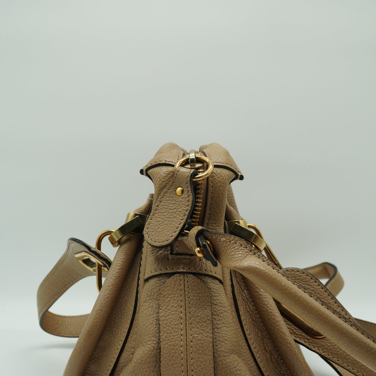 Chloe Paraly handbag Beige Medium GHW