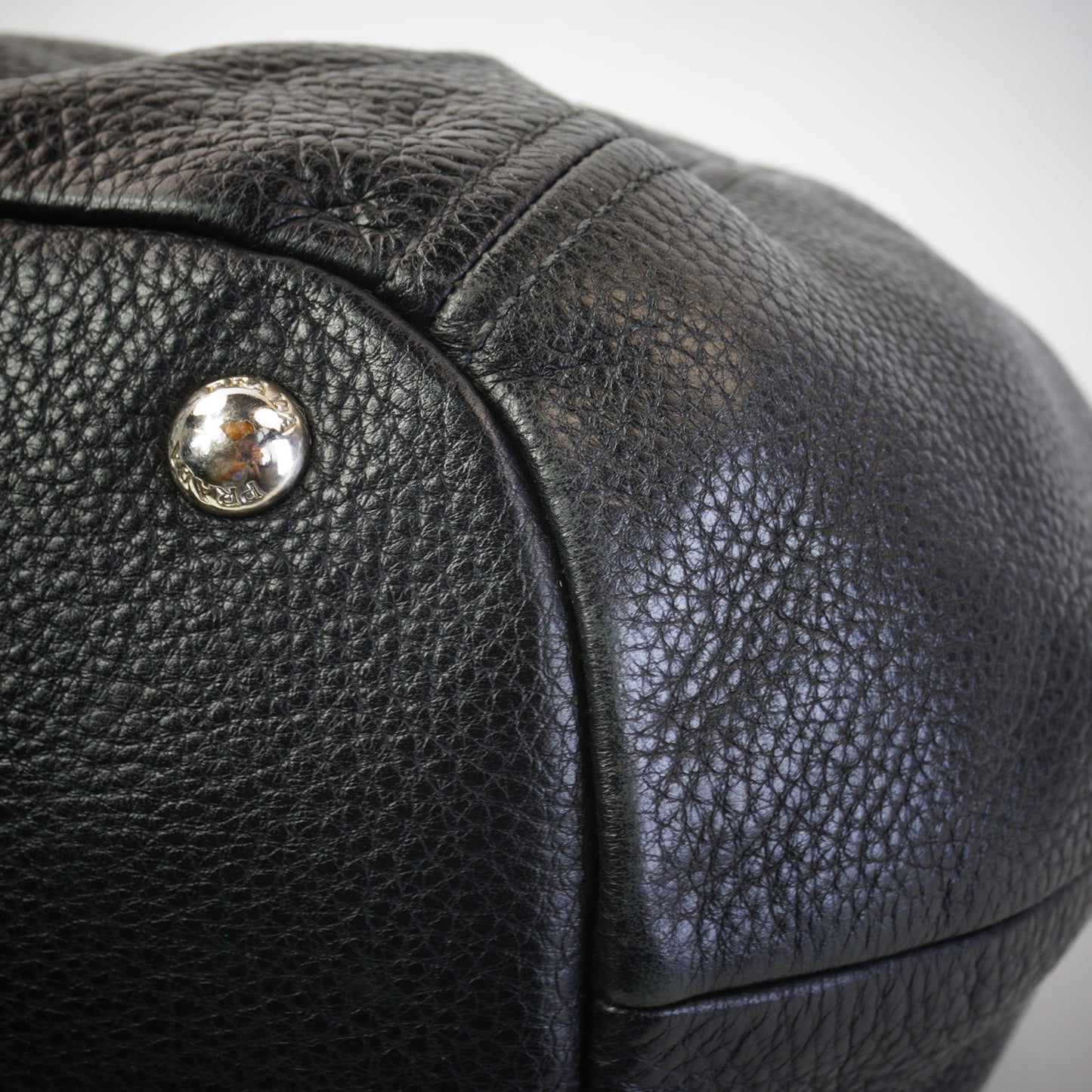 Prada Vitello Daino Shoulder Bag SHW Medium