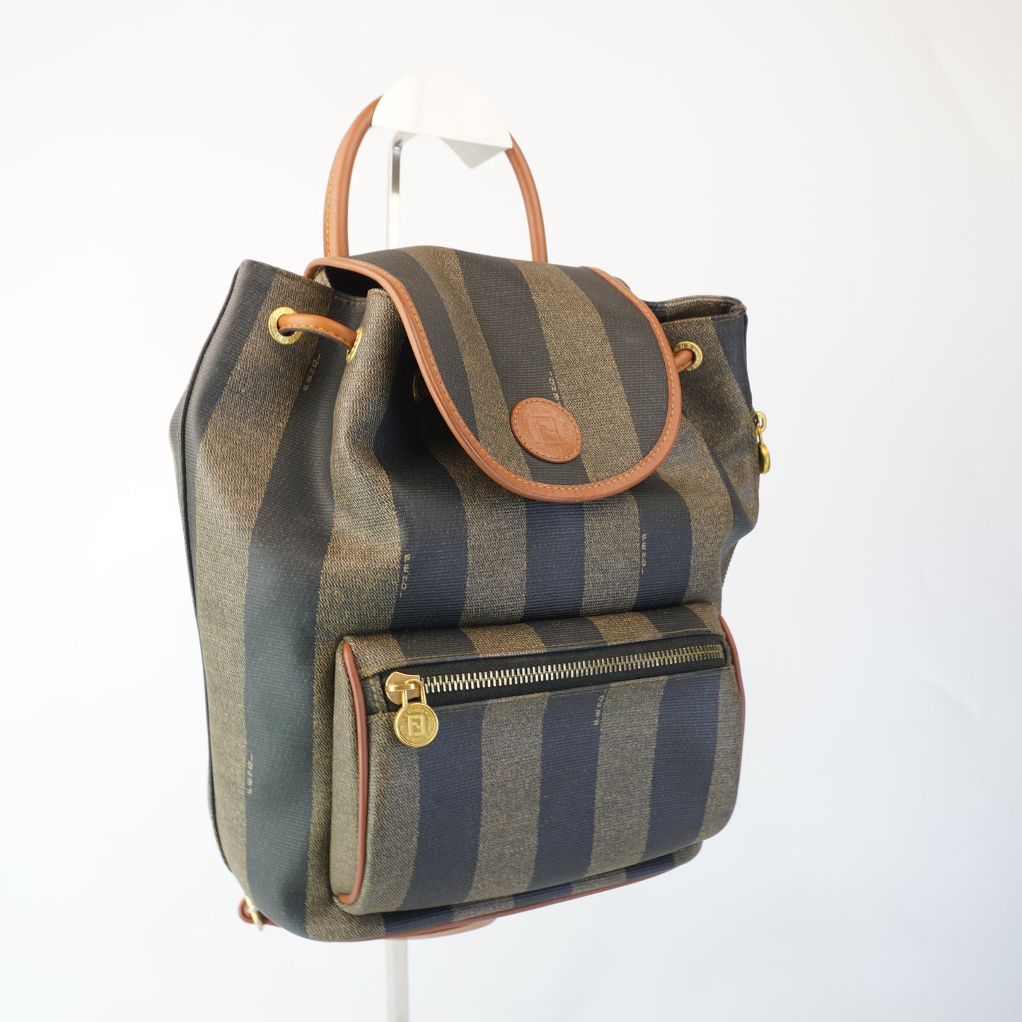Fendi Pequin Backpack Brown/Black