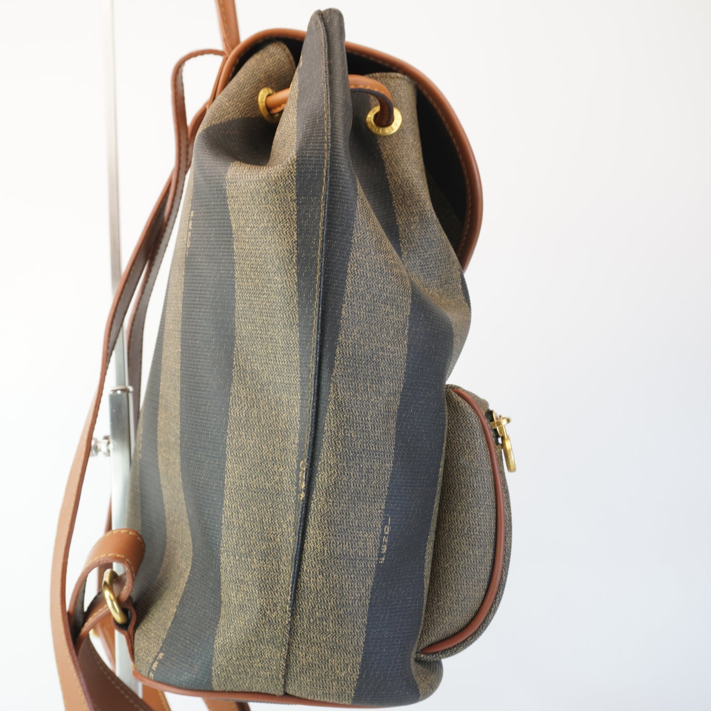 Fendi Pequin Backpack Brown/Black
