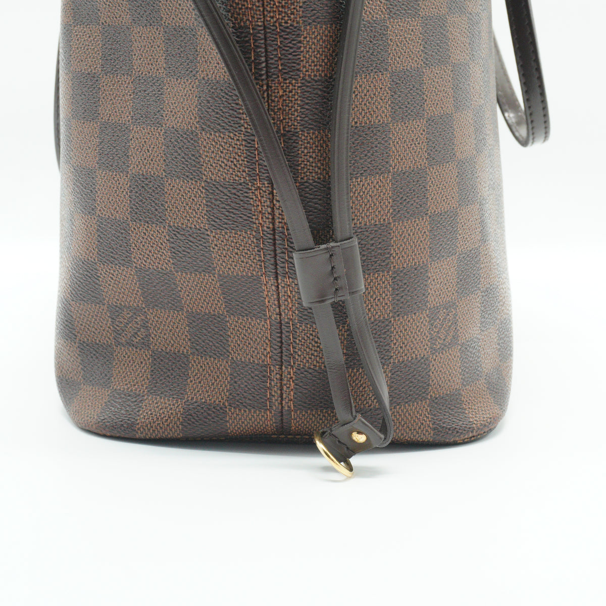 Louis Vuitton	Neverfull MM Damier Ebene GHW