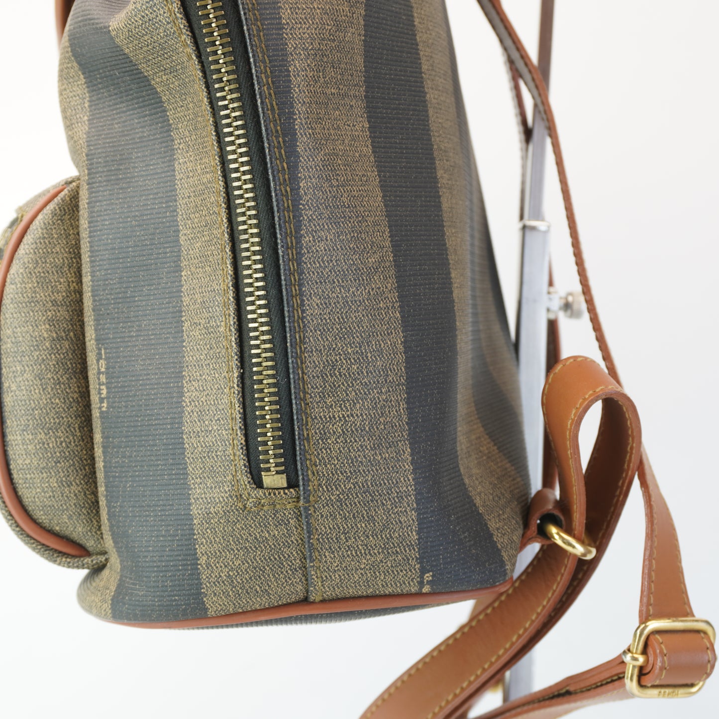 Fendi Pequin Backpack Brown/Black