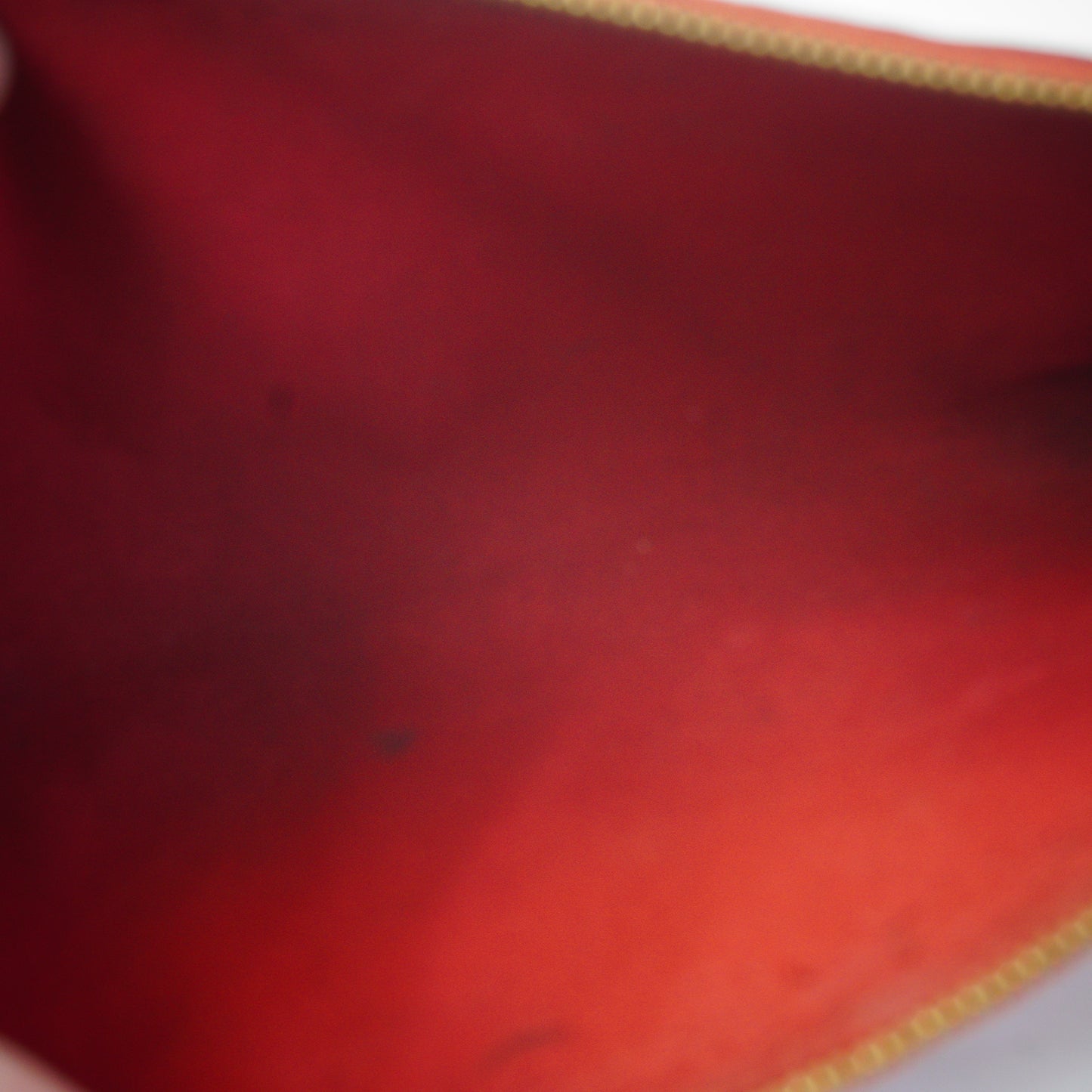 Louis Vuitton	Epi Pochette Red GHW Small