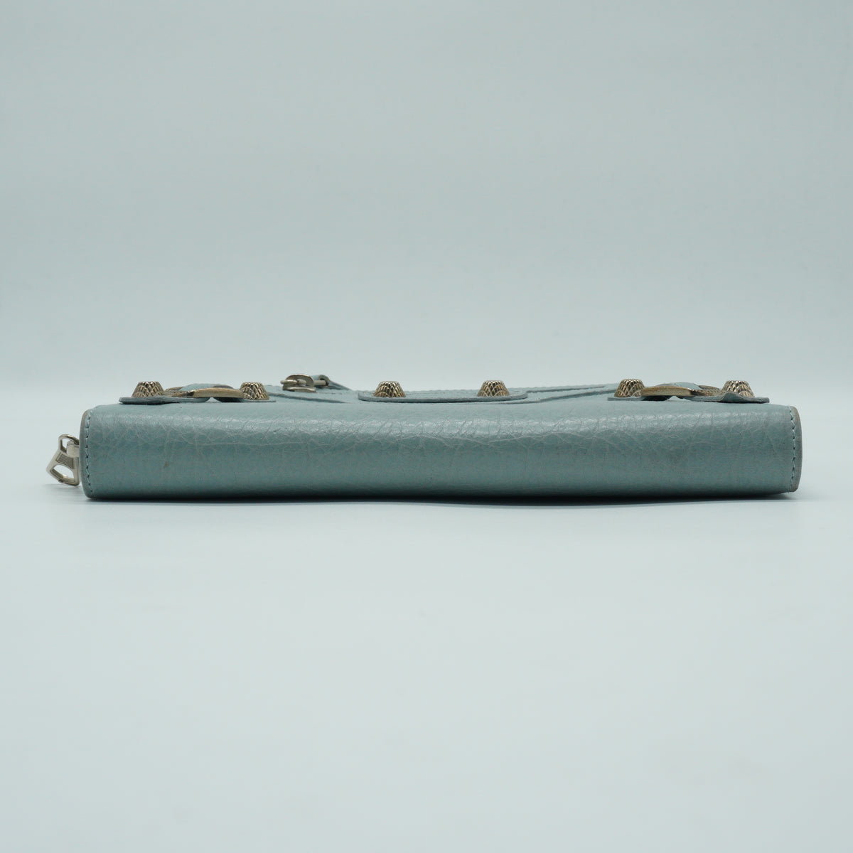 Balenciaga	Le City Money Long Wallet Light Blue SHW