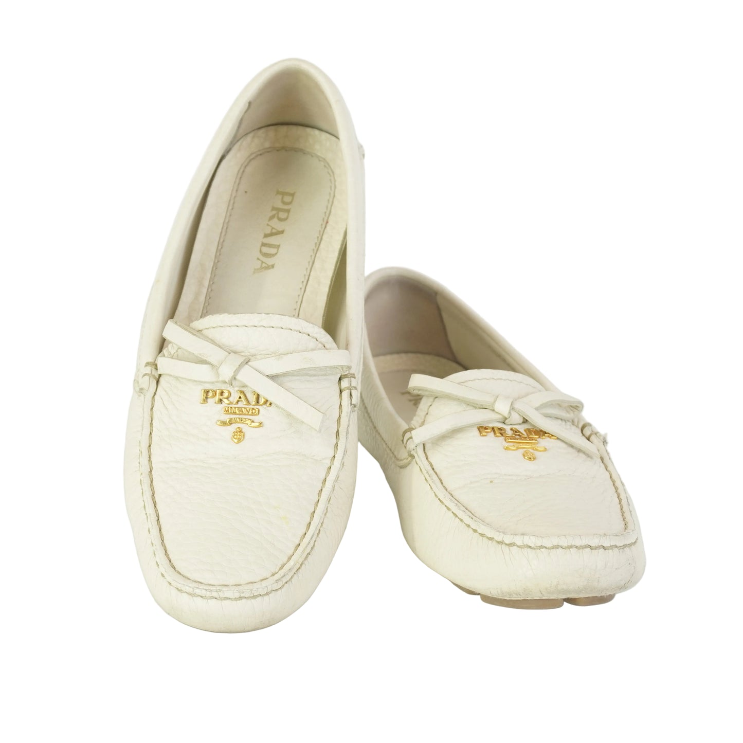 Prada Leather Driving Loafer S.35